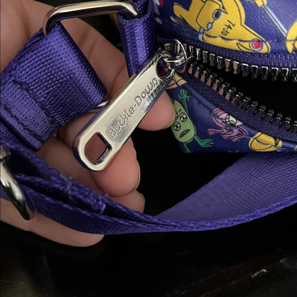 Crossbody: Buckle Down, Monsters Inc. Bag Pixar Disney NWOT - Picture 3 of 5